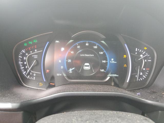 5NMS3CAD8LH257866 - 2020 HYUNDAI SANTA FE SEL BLUE photo 9