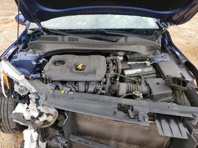 3KPF24AD0KE059394 - 2019 KIA FORTE FE BLUE photo 11