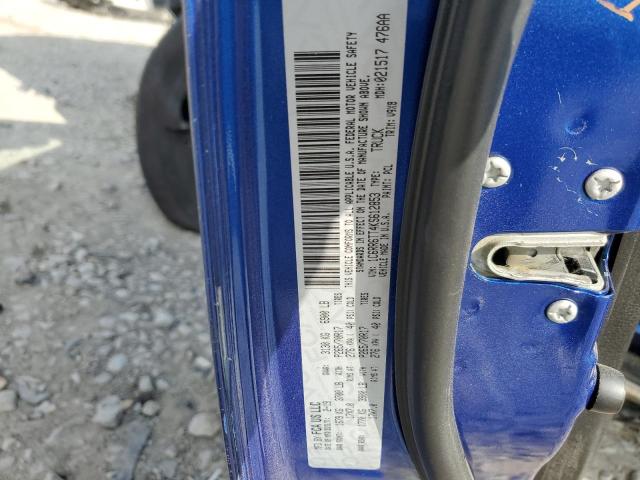 1C6RR6TT4KS612853 - 2019 RAM 1500 CLASS SLT 蓝色 照片 12