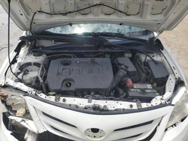 JTDBU4EE4B9154041 - 2011 TOYOTA COROLLA BASE WHITE photo 11