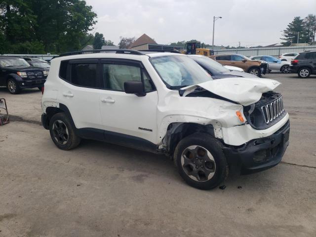 ZACCJBAB7HPG19688 - 2017 JEEP RENEGADE SPORT WHITE photo 4