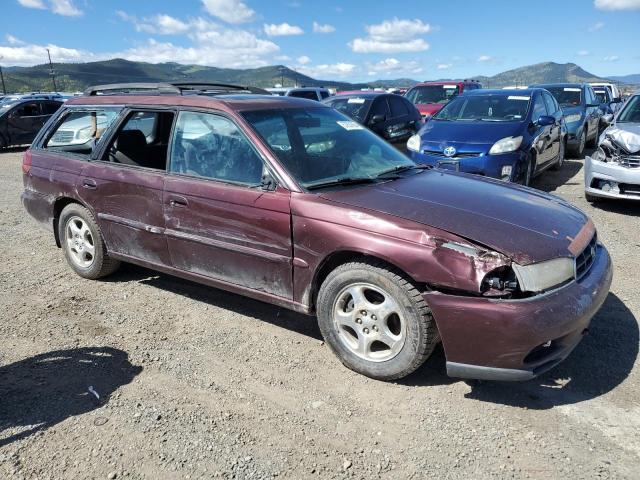 4S3BK4354X7304290 - 1999 SUBARU LEGACY L BURGUNDY photo 4