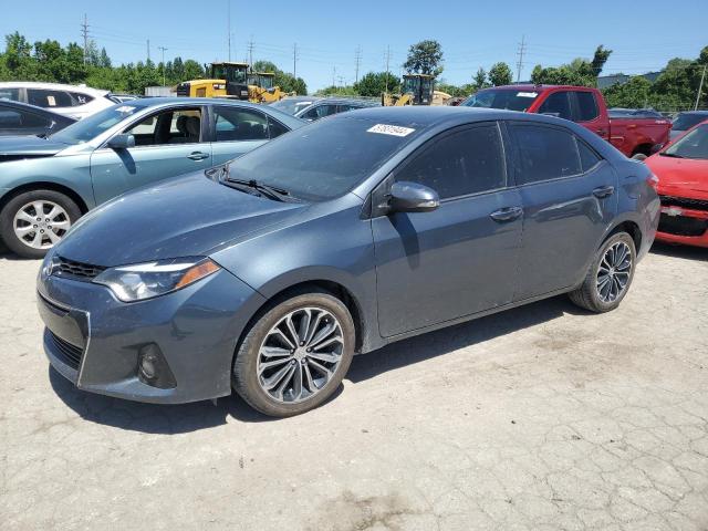 2T1BURHE0GC590573 - 2016 TOYOTA COROLLA L GRAY photo 1