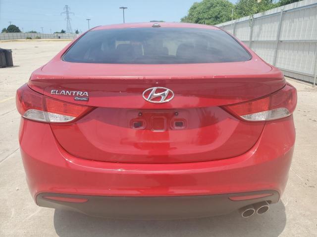 KMHDH6AE5DU013604 - 2013 HYUNDAI ELANTRA CO GS RED photo 6