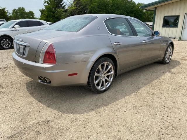 ZAMCE39A670027995 - 2007 MASERATI QUATTROPOR M139 GRAY photo 4