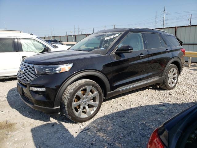 1FM5K8HC8LGB28832 - 2020 FORD EXPLORER PLATINUM BLACK photo 1