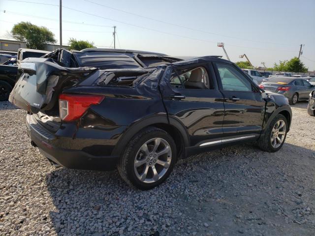 1FM5K8HC8LGB28832 - 2020 FORD EXPLORER PLATINUM BLACK photo 3