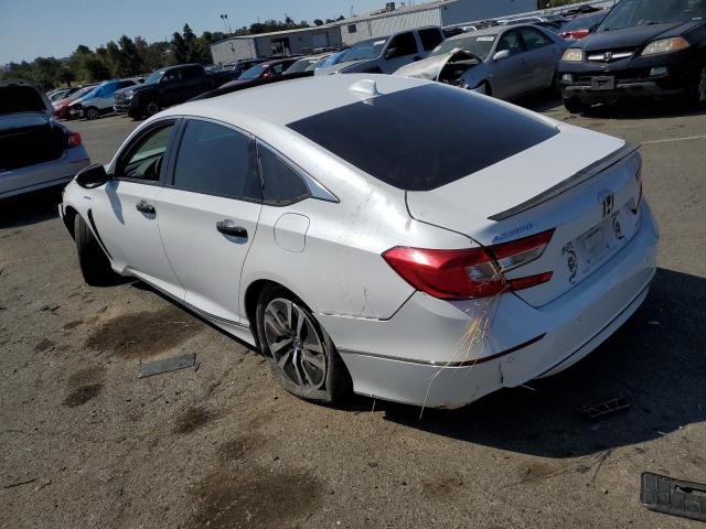 1HGCV3F5XNA012968 - 2022 HONDA ACCORD HYBRID EXL WHITE photo 2