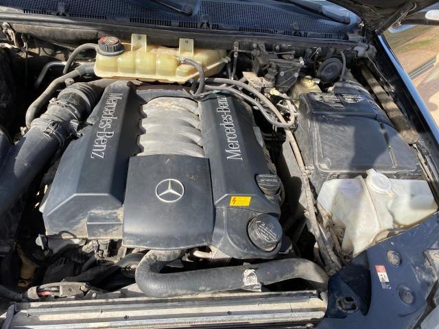 4JGAB75E45A523255 - 2005 MERCEDES-BENZ ML 500 BLACK photo 7