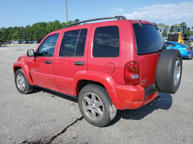 1J4GL58K63W631503 - 2003 JEEP LIBERTY LIMITED RED photo 2