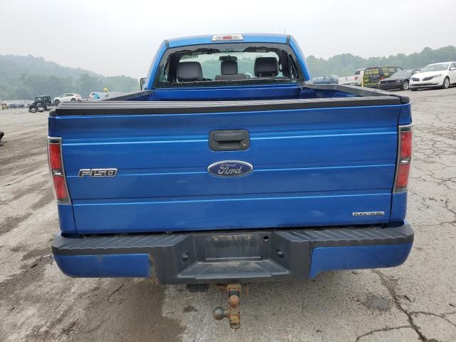 1FTMF1EF7DFB96816 - 2013 FORD F150 BLUE photo 6