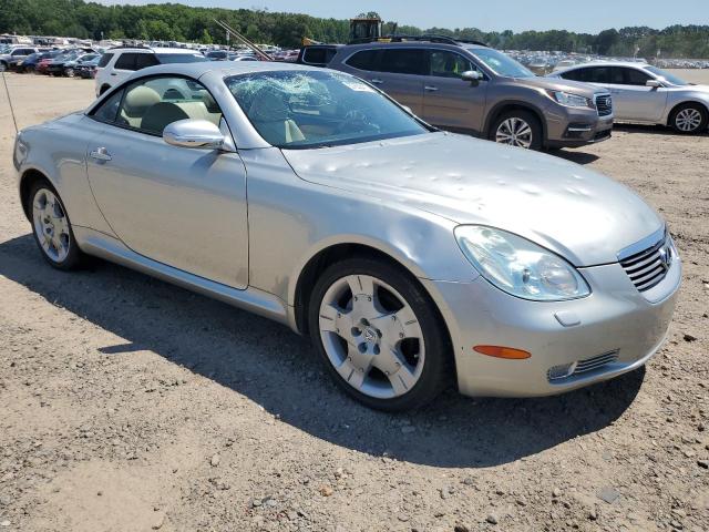 JTHFN48Y750069755 - 2005 LEXUS SC 430 SILVER photo 4