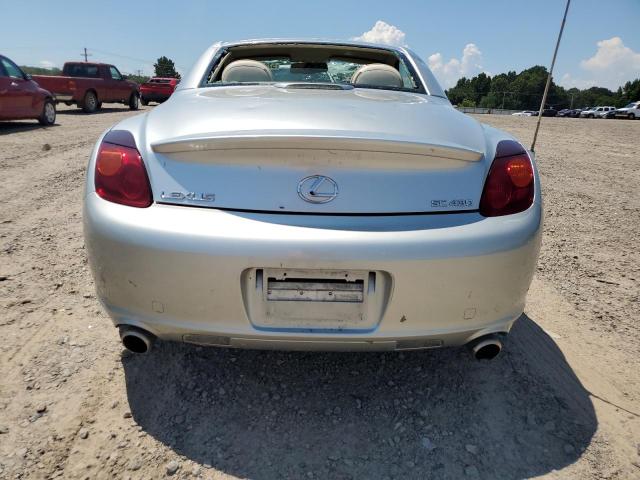 JTHFN48Y750069755 - 2005 LEXUS SC 430 SILVER photo 6