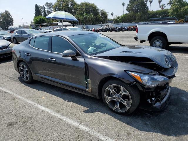 KNAE15LA5M6093201 - 2021 KIA STINGER GRAY photo 4