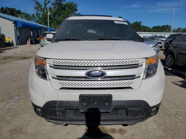 1FM5K7F88FGB88994 - 2015 FORD EXPLORER LIMITED WHITE photo 5