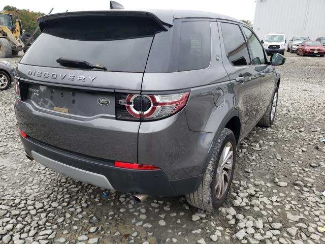 SALCR2BG6HH658369 - 2017 LAND ROVER DISCOVERY HSE GRAY photo 4