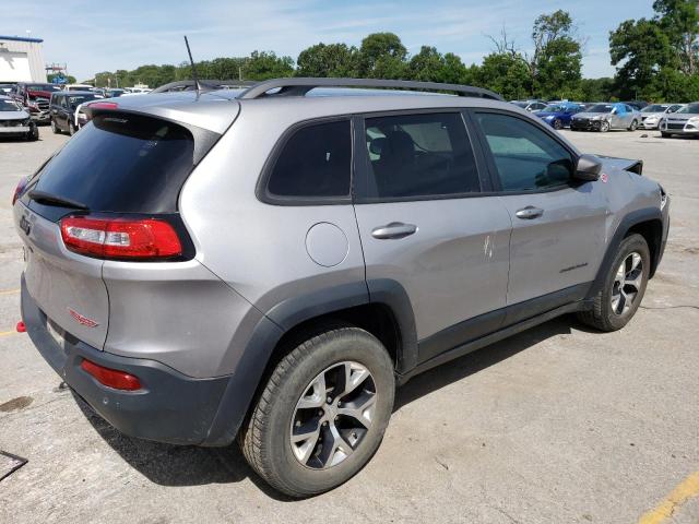 1C4PJMBX3JD585938 - 2018 JEEP CHEROKEE TRAILHAWK SILVER photo 3