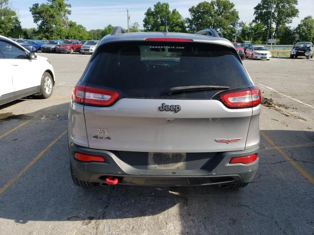 1C4PJMBX3JD585938 - 2018 JEEP CHEROKEE TRAILHAWK SILVER photo 6