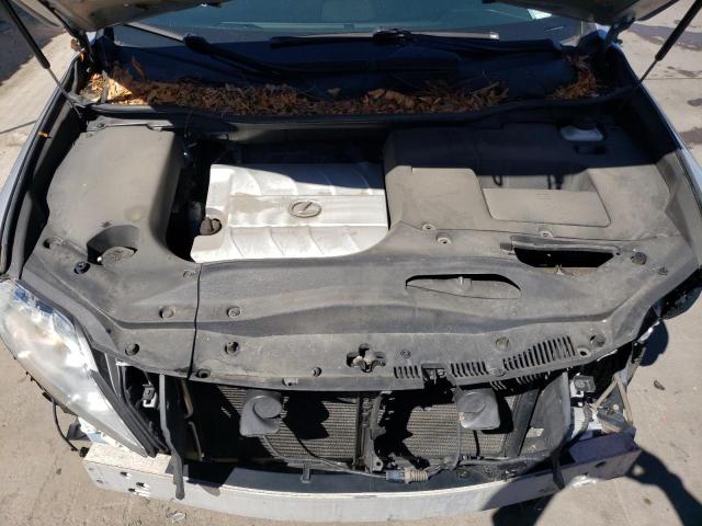 2T2BK1BA2CC136313 - 2012 LEXUS RX 350 SILVER photo 12