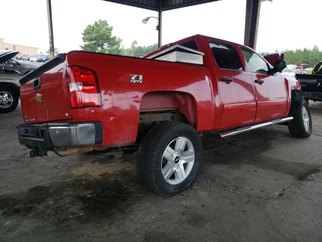 2GCEK13M771550556 - 2007 CHEVROLET SILVERADO K1500 CREW CAB RED photo 3