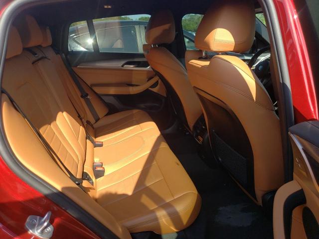 5UX2V5C0XM9E78318 - 2021 BMW X4 XDRIVEM40I RED photo 10