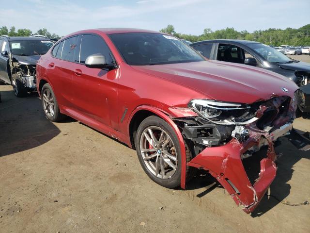 5UX2V5C0XM9E78318 - 2021 BMW X4 XDRIVEM40I RED photo 4