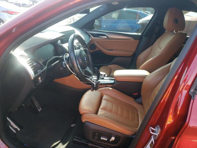 5UX2V5C0XM9E78318 - 2021 BMW X4 XDRIVEM40I RED photo 7