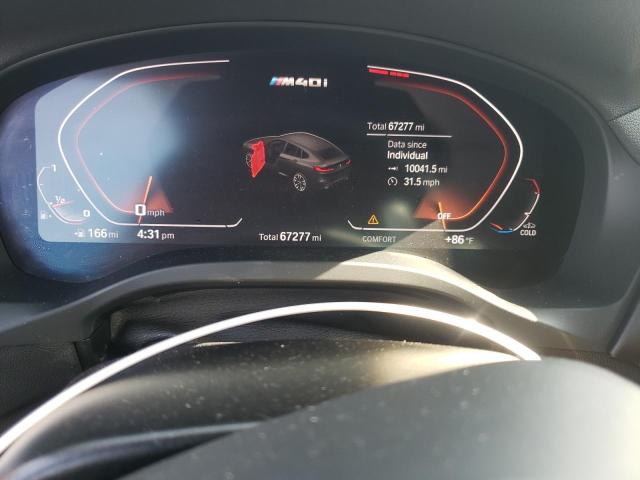 5UX2V5C0XM9E78318 - 2021 BMW X4 XDRIVEM40I RED photo 9