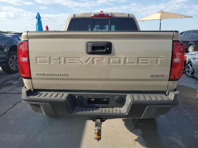 1GCGTEEN2N1324611 - 2022 CHEVROLET COLORADO ZR2 BEIGE photo 6