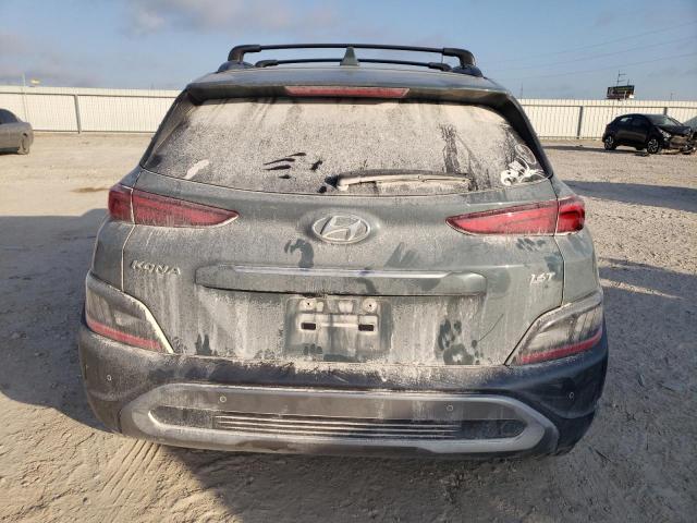 KM8K53A30NU776595 - 2022 HYUNDAI KONA LIMITED GRAY photo 6