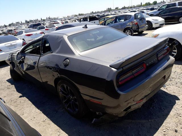 2C3CDZFJ3MH624063 - 2021 DODGE CHALLENGER R/T SCAT PACK GRAY photo 2