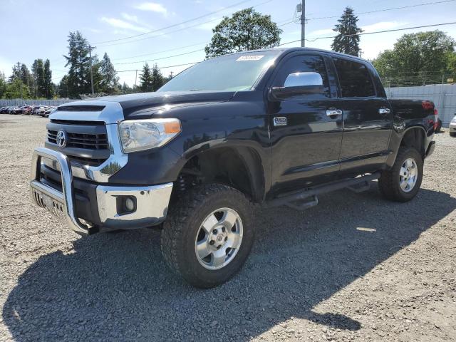 5TFAY5F12EX402658 - 2014 TOYOTA TUNDRA CREWMAX PLATINUM BLACK photo 1