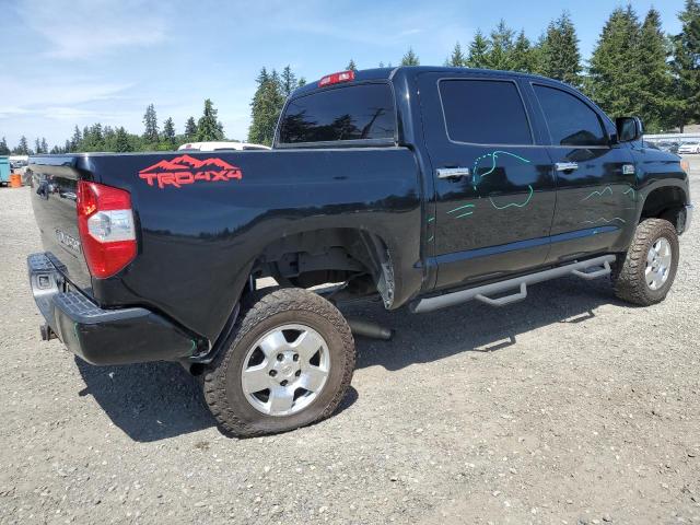5TFAY5F12EX402658 - 2014 TOYOTA TUNDRA CREWMAX PLATINUM BLACK photo 3