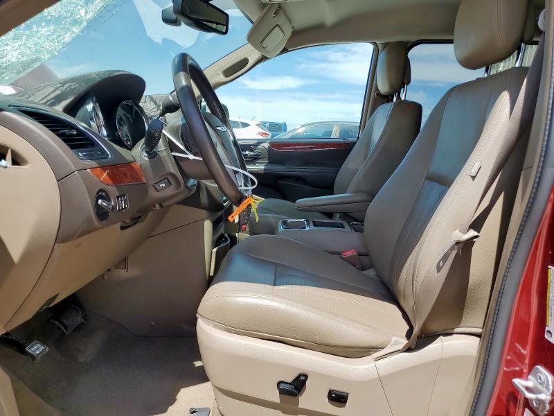 2C4RC1CG6ER195760 - 2014 CHRYSLER TOWN & COU TOURING L RED photo 7