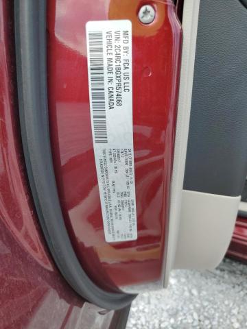 2C4RC1BGXPR574068 - 2023 CHRYSLER PACIFICA TOURING L BURGUNDY photo 13