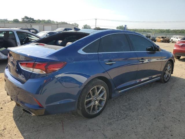 5NPE34AB3KH766833 - 2019 HYUNDAI SONATA LIMITED TURBO BLUE photo 3