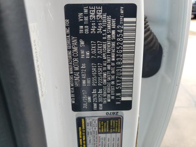 5XYZU3LB3JG528542 - 2018 HYUNDAI SANTA FE S Ақ фото 13