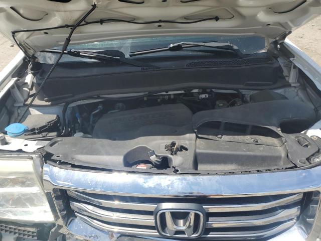 5FNYF4H64DB053809 - 2013 HONDA PILOT EXL თეთრი ფოტო 12