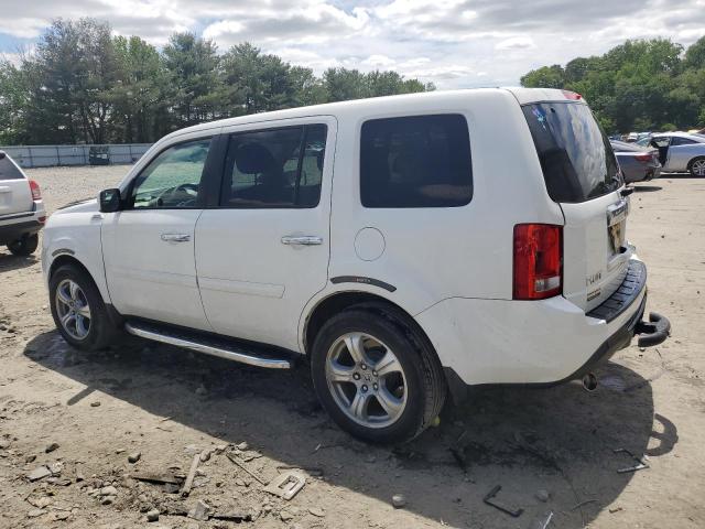5FNYF4H64DB053809 - 2013 HONDA PILOT EXL თეთრი ფოტო 2