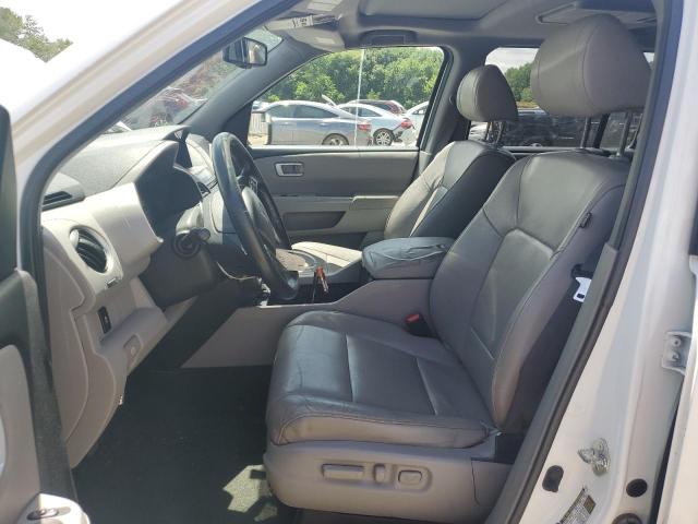 5FNYF4H64DB053809 - 2013 HONDA PILOT EXL თეთრი ფოტო 7