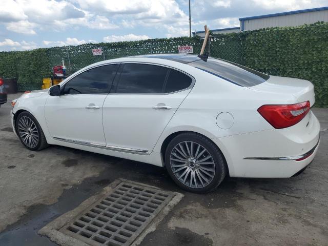 KNALN4D76E5127372 - 2014 KIA CADENZA PREMIUM WHITE photo 2