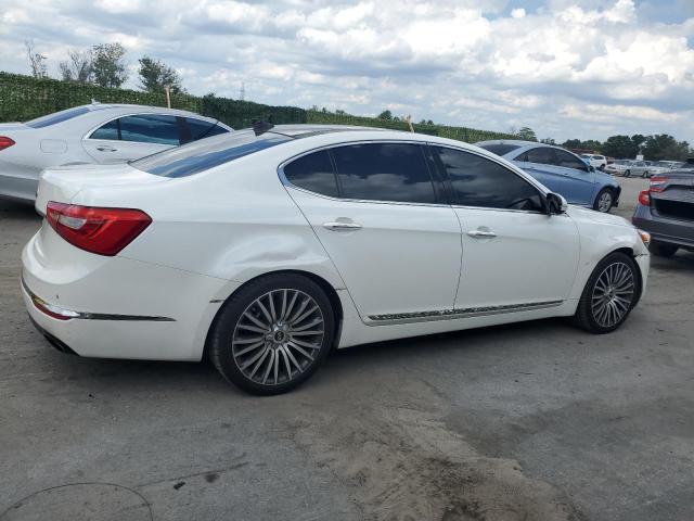 KNALN4D76E5127372 - 2014 KIA CADENZA PREMIUM WHITE photo 3