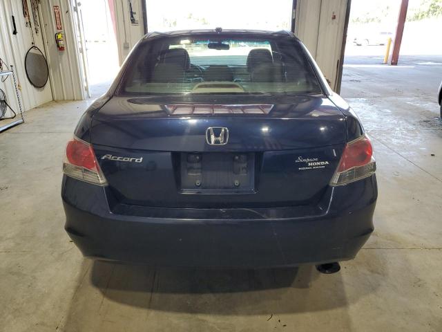 JHMCP26868C014754 - 2008 HONDA ACCORD EXL BLUE photo 6