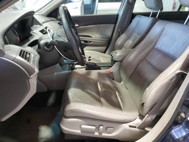 JHMCP26868C014754 - 2008 HONDA ACCORD EXL BLUE photo 7