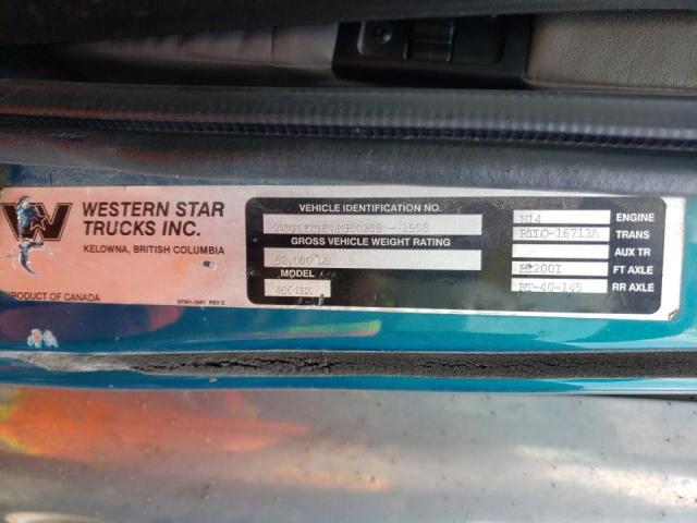 2WKEDDJH5WK950255 - 1998 WESTERN STAR/AUTO CAR CONVENTION 4900E GREEN photo 10