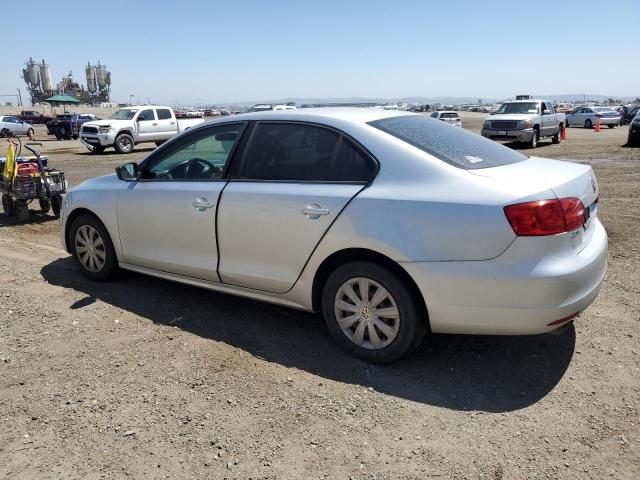 3VW1K7AJ1BM336610 - 2011 VOLKSWAGEN JETTA BASE فضي صورة 2