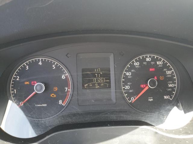 3VW1K7AJ1BM336610 - 2011 VOLKSWAGEN JETTA BASE فضي صورة 9