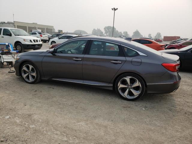 1HGCV1F98JA013053 - 2018 HONDA ACCORD TOURING GRAY photo 2