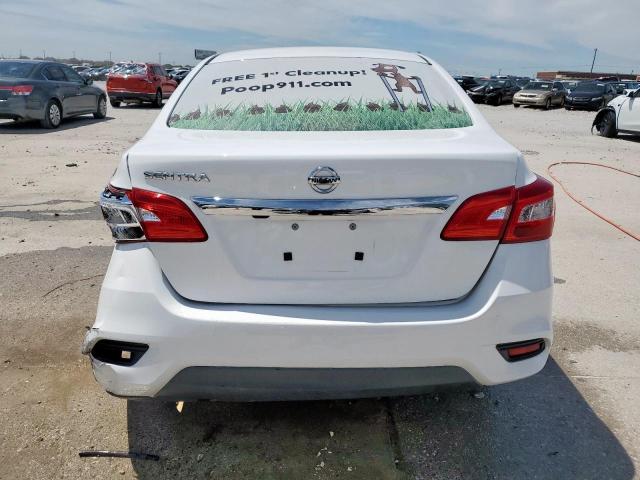 3N1AB7AP4KY450393 - 2019 NISSAN SENTRA S 白色 照片 6