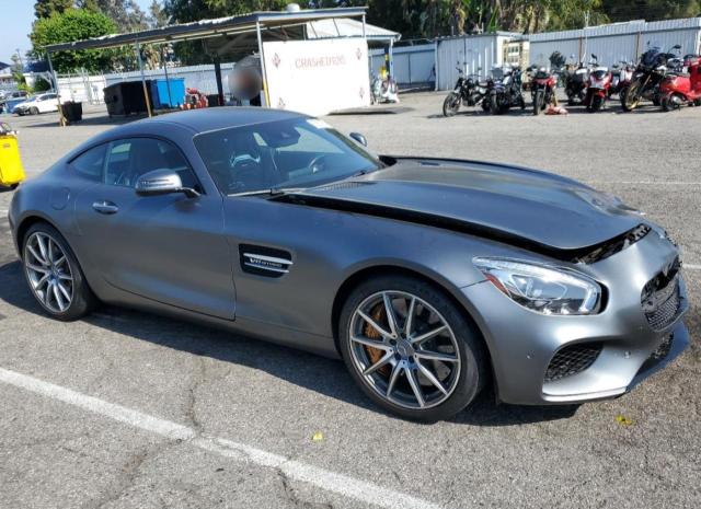 WDDYJ7JA1HA009821 - 2017 MERCEDES-BENZ AMG GT S GRAY photo 4